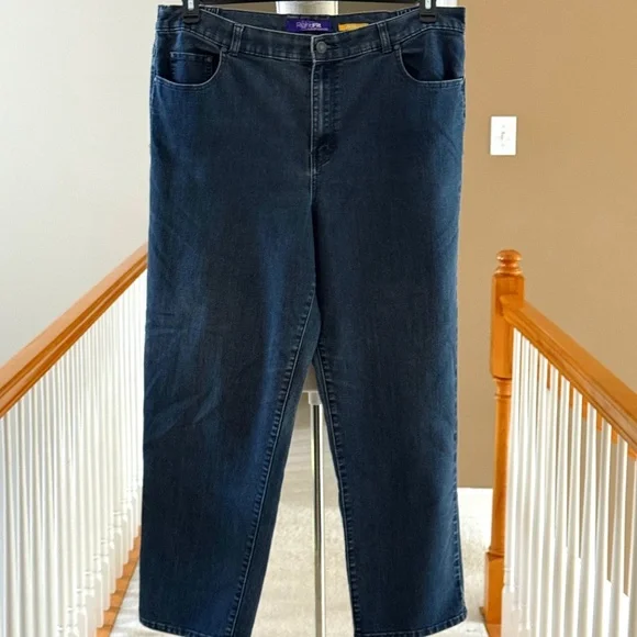 Women's Plus Jeans, Right Fit by Catherine's Straight Leg, Size 18W - Picture 11 of 11